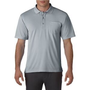 NWT Prim + Preux  Smart Pocket Polo  “Steel” 4XL